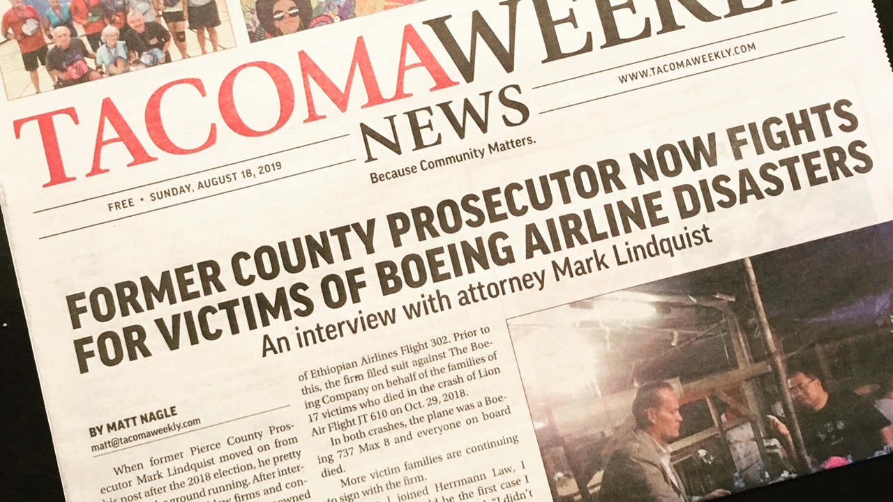 Lawyer Mark Lindquist cover story